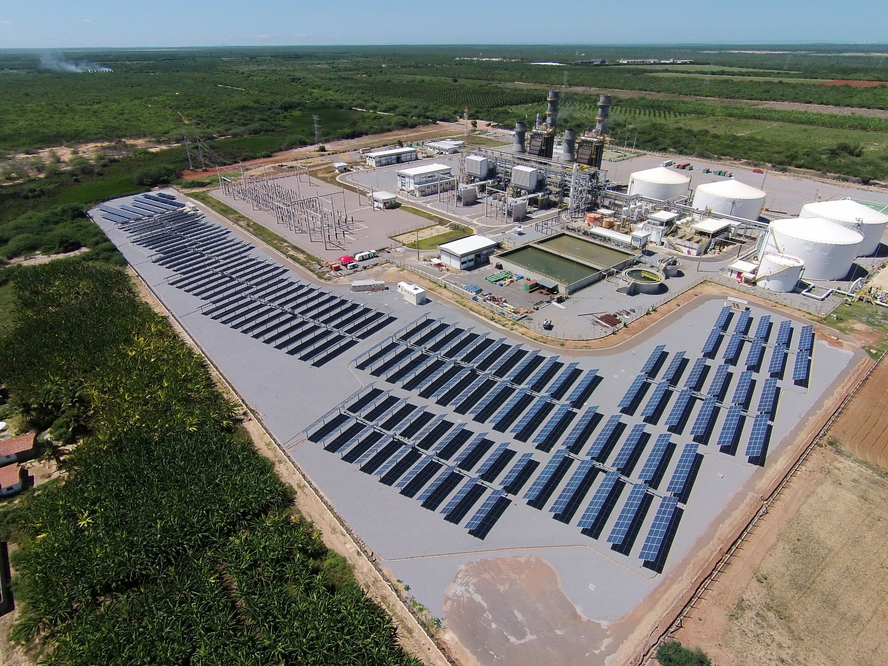 Usina Fotovoltaica de Alto Rodrigues, no Rio Grande do Norte